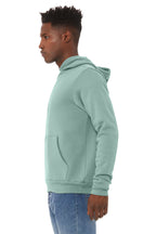 DustyBlue BELLA+CANVAS Unisex Sponge Fleece Pullover Hoodie. BC3719