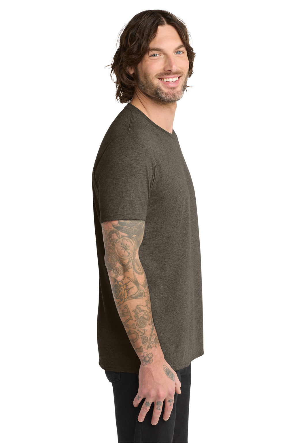 EarthyBrwn Allmade Unisex Tri-Blend Tee AL2004