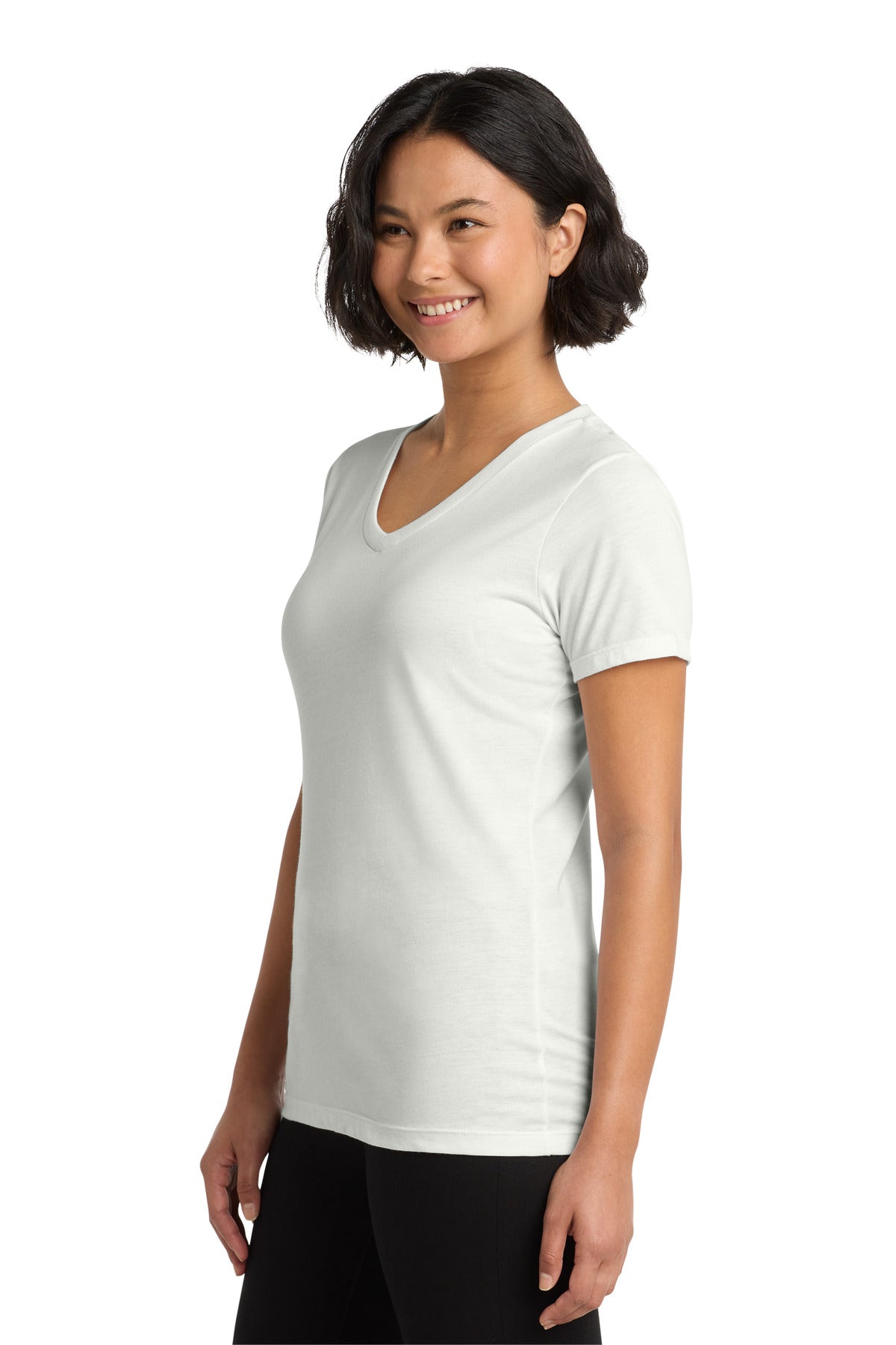 Fairly White Allmade Women's Tri-Blend V-Neck Tee AL2018
