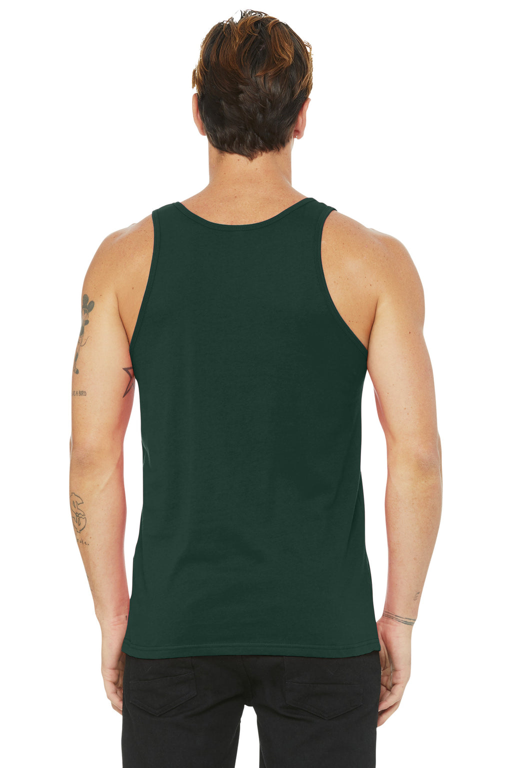Forest BELLA+CANVAS Unisex Jersey Tank. BC3480