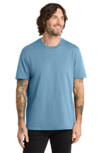 Front View of ArcticBlue Allmade Unisex Organic Cotton Tee. AL2100