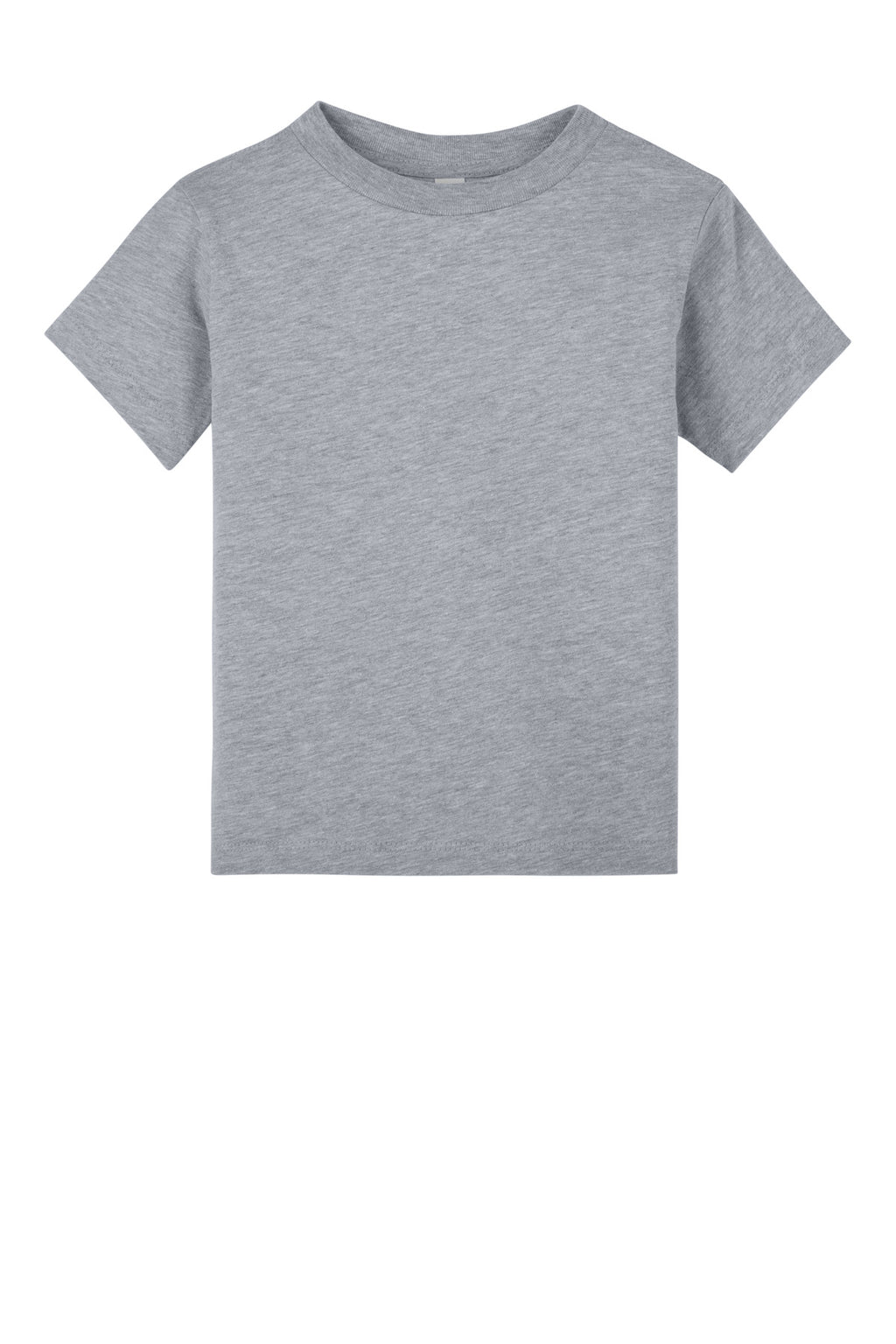 Front View of AthlHthr BELLA+CANVAS Toddler Short Sleeve Tee BC3001T