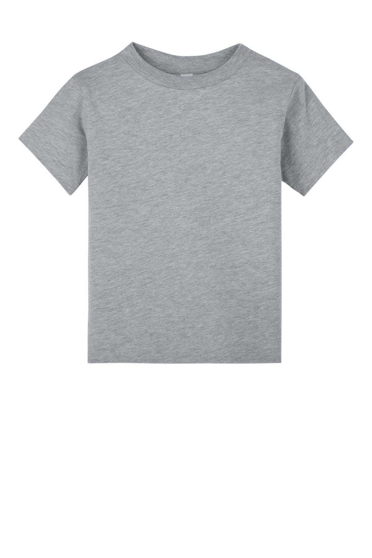 Front View of AthlHthr BELLA+CANVAS Toddler Short Sleeve Tee BC3001T