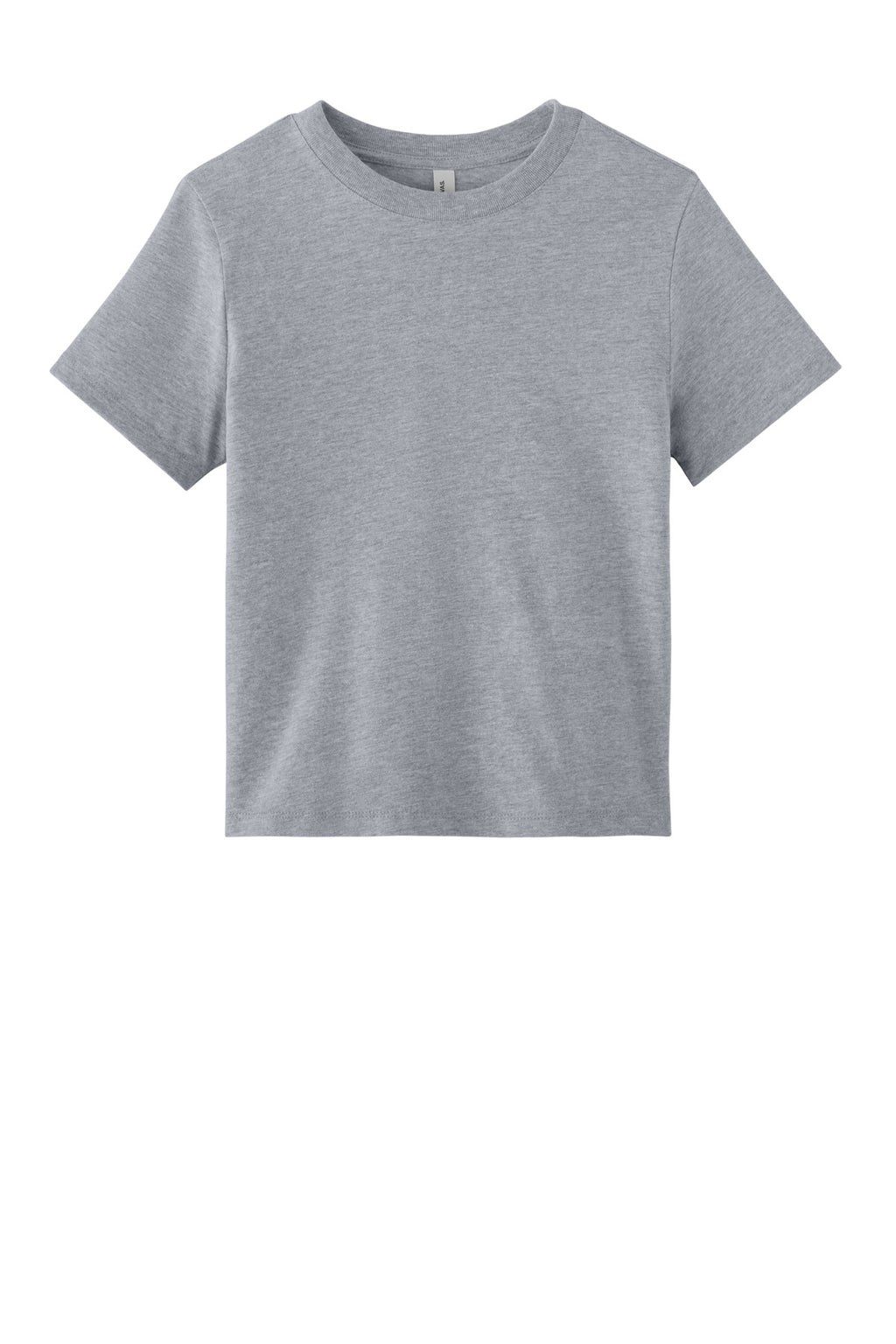 Front View of AthlHthr BELLA+CANVAS Women's 6-Ounce Heavyweight Tee BC6110