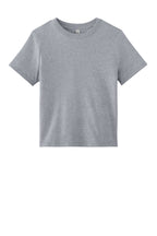 Front View of AthlHthr BELLA+CANVAS Women's 6-Ounce Heavyweight Tee BC6110