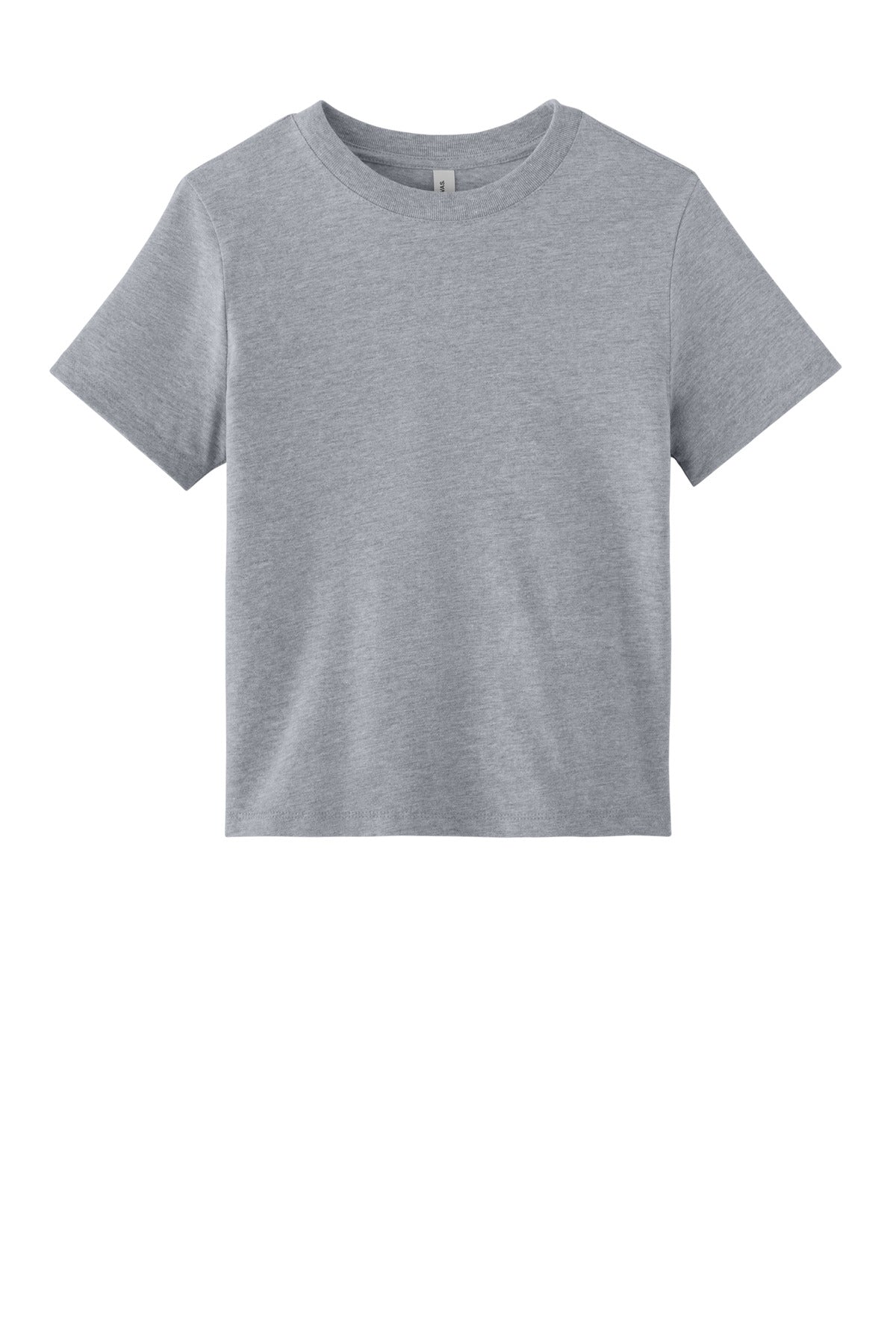 Front View of AthlHthr BELLA+CANVAS Women's 6-Ounce Heavyweight Tee BC6110