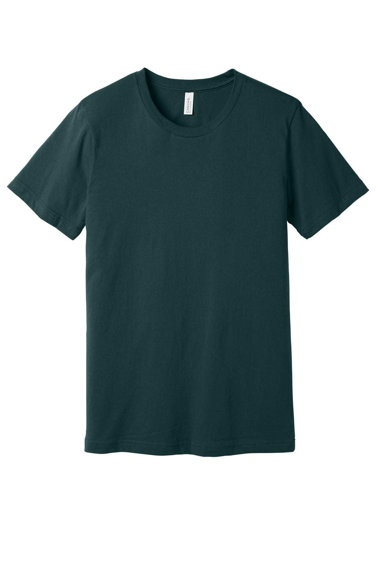 Front View of Atlantic BELLA+CANVAS Unisex Jersey Short Sleeve Tee. BC3001