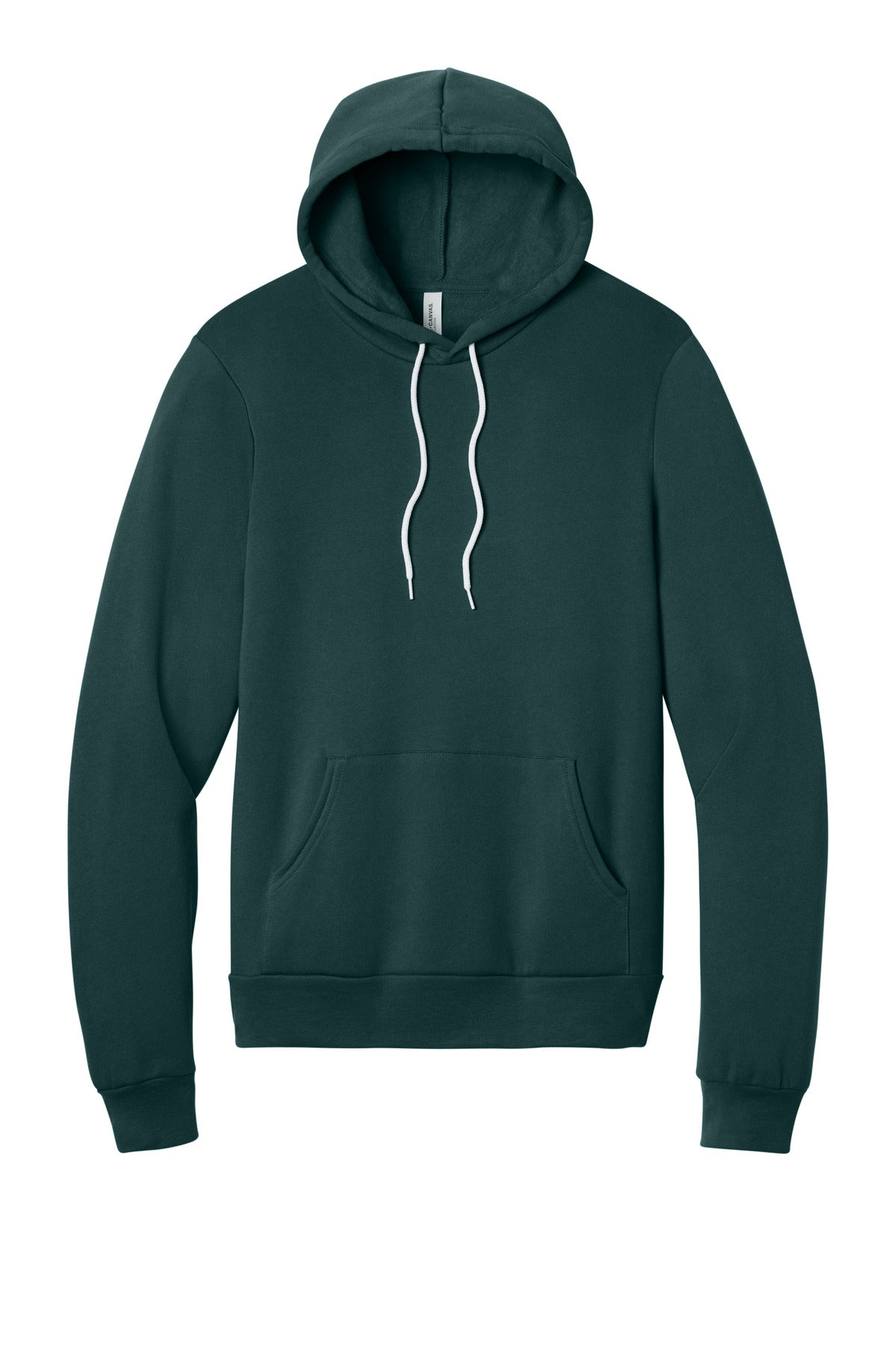 Front View of Atlantic BELLA+CANVAS Unisex Sponge Fleece Pullover Hoodie. BC3719