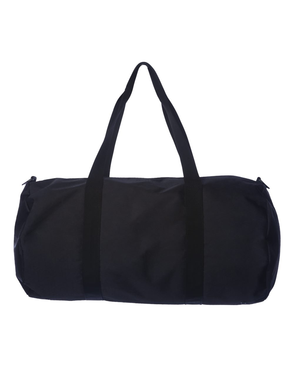 Front View of Black 29L Day Tripper Duffel Bag - INDDUFBAG