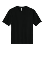 Front View of Black BELLA+CANVAS Unisex 6-Ounce Heavyweight Tee BC3010