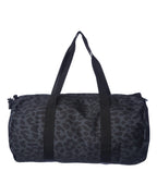 Front View of Black Cheetah 29L Day Tripper Duffel Bag - INDDUFBAG