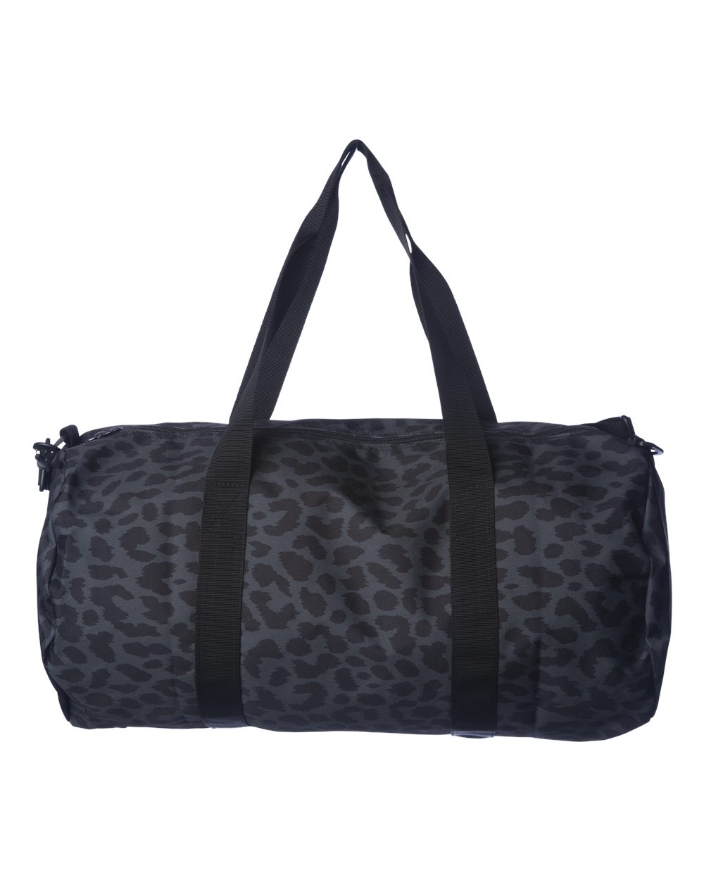 Front View of Black Cheetah 29L Day Tripper Duffel Bag - INDDUFBAG