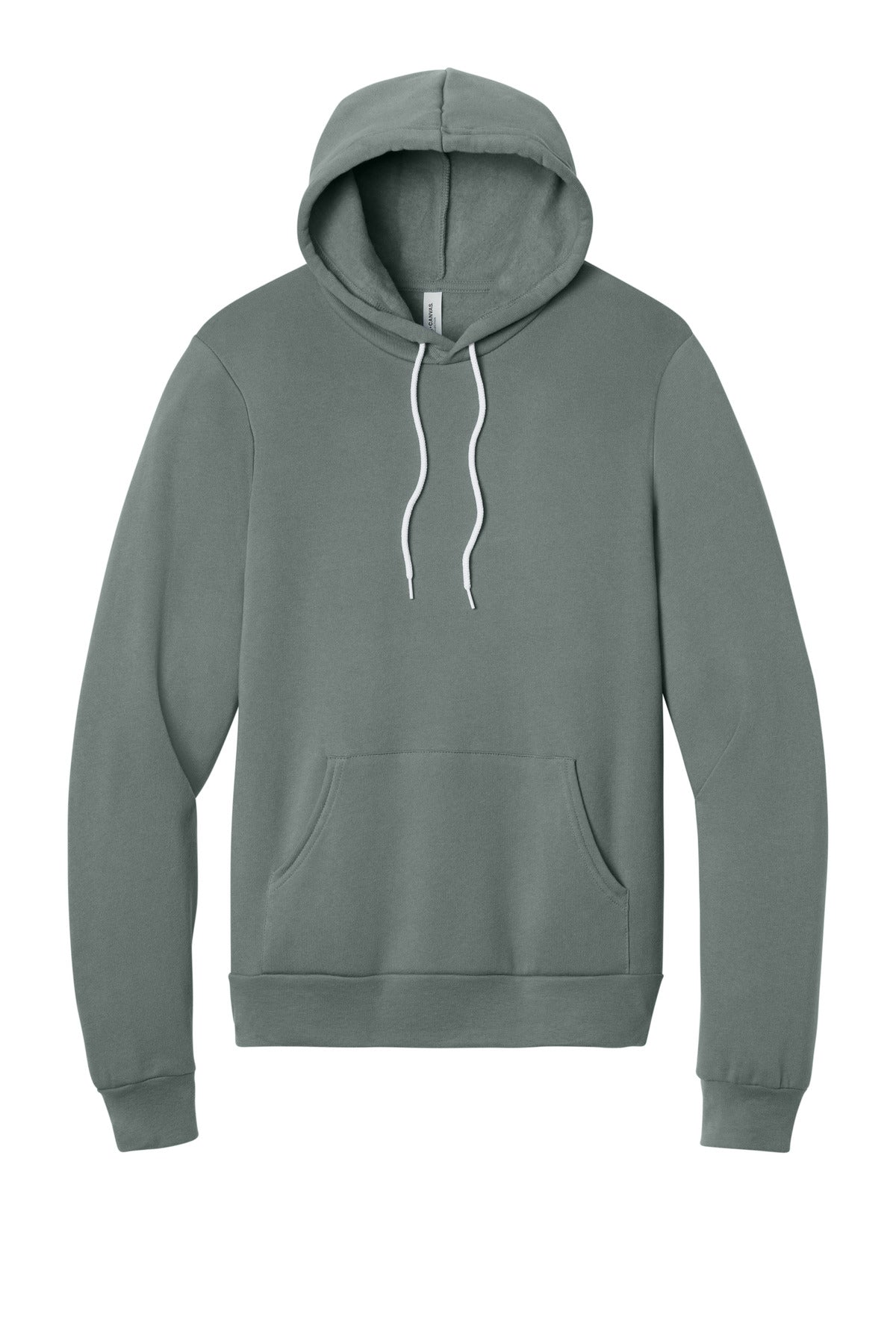 Front View of BlueStorm BELLA+CANVAS Unisex Sponge Fleece Pullover Hoodie. BC3719