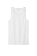 Front View of BrtWhite Allmade Unisex Tri-Blend Tank AL2019