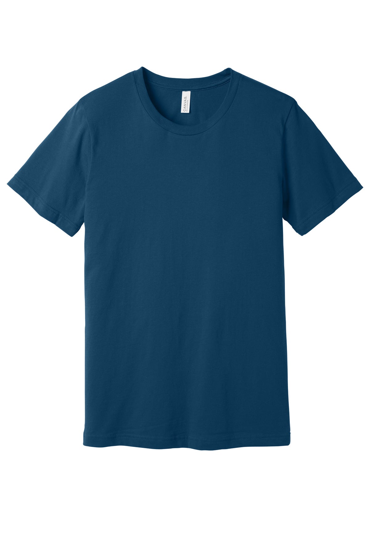 Front View of CooBlue BELLA+CANVAS Unisex Jersey Short Sleeve Tee. BC3001