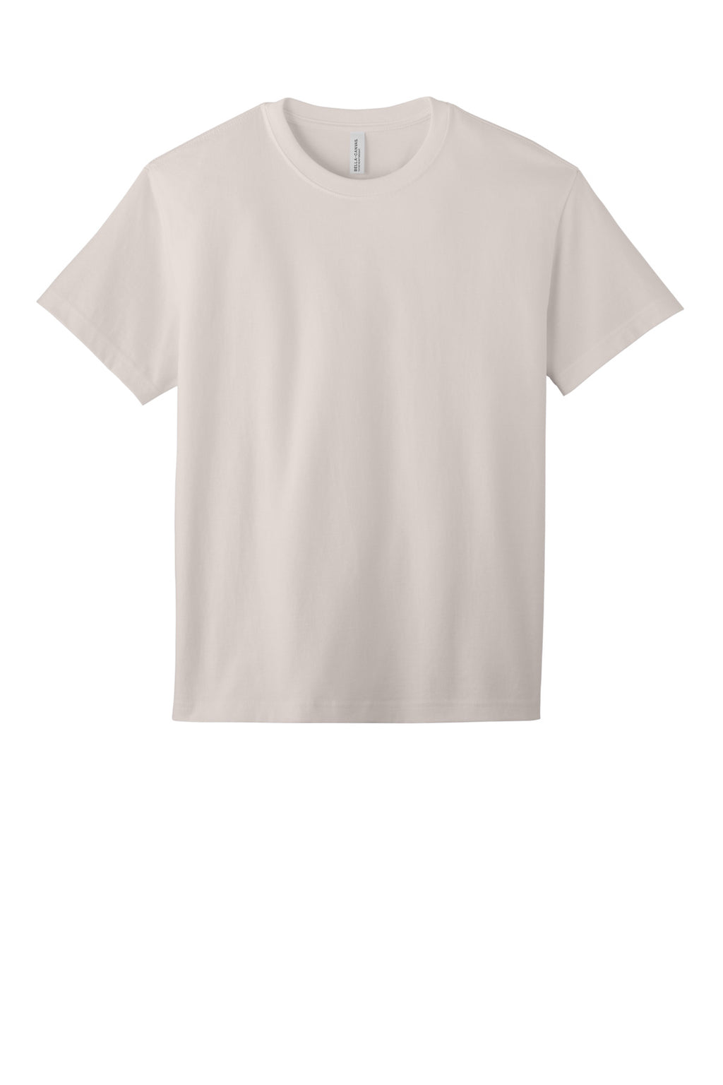 Front View of Dust BELLA+CANVAS Unisex 7.5-Ounce Heavyweight Tee BC4610