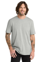 Front View of GrntGryHtr Allmade Unisex Organic Cotton Tee. AL2100