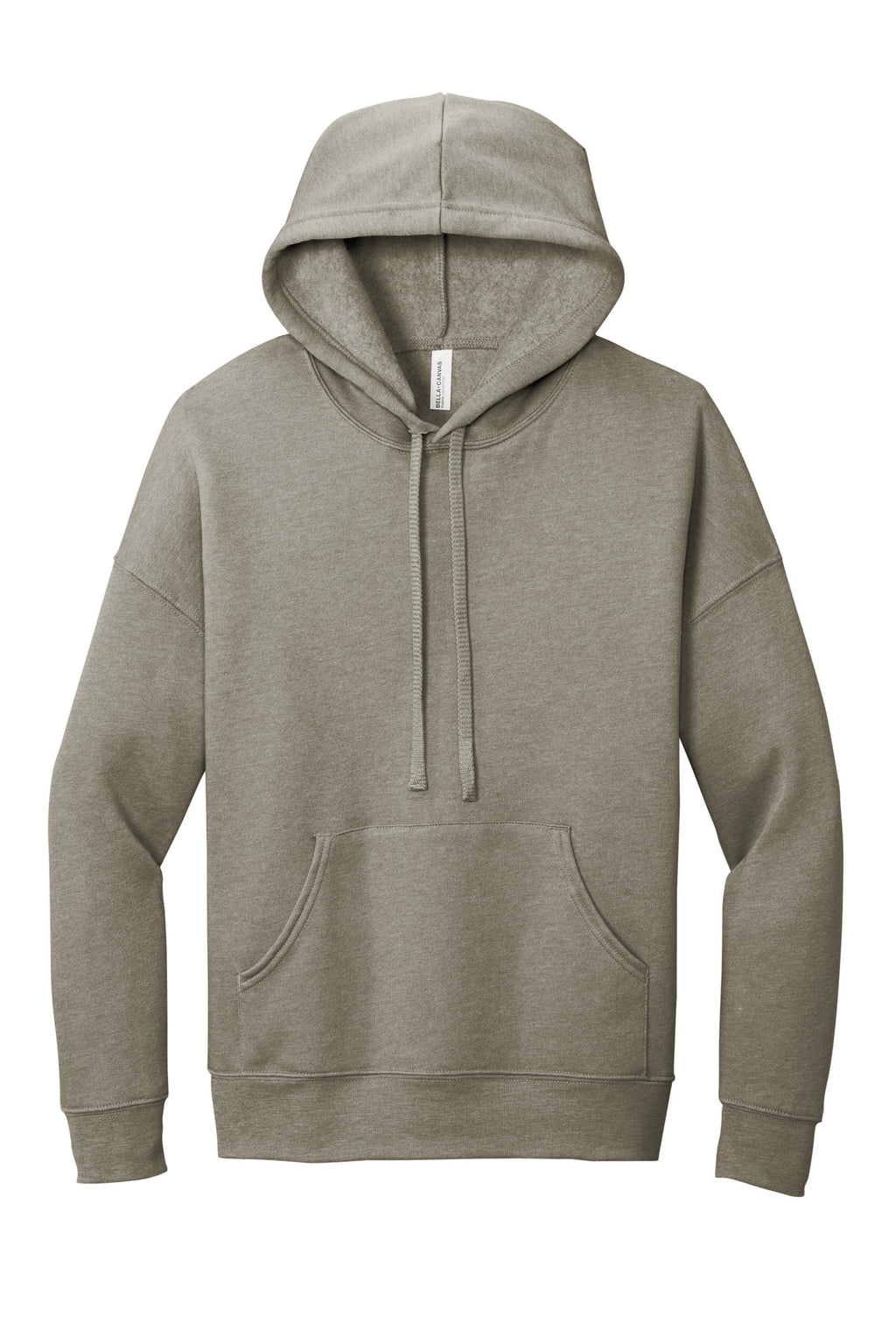 Front View of Ht Stone BELLA+CANVAS Unisex Sponge Fleece Pullover DTM Hoodie. BC3729