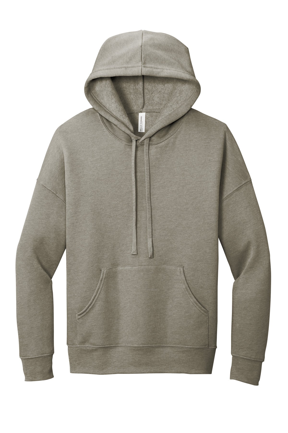 Front View of Ht Stone BELLA+CANVAS Unisex Sponge Fleece Pullover DTM Hoodie. BC3729