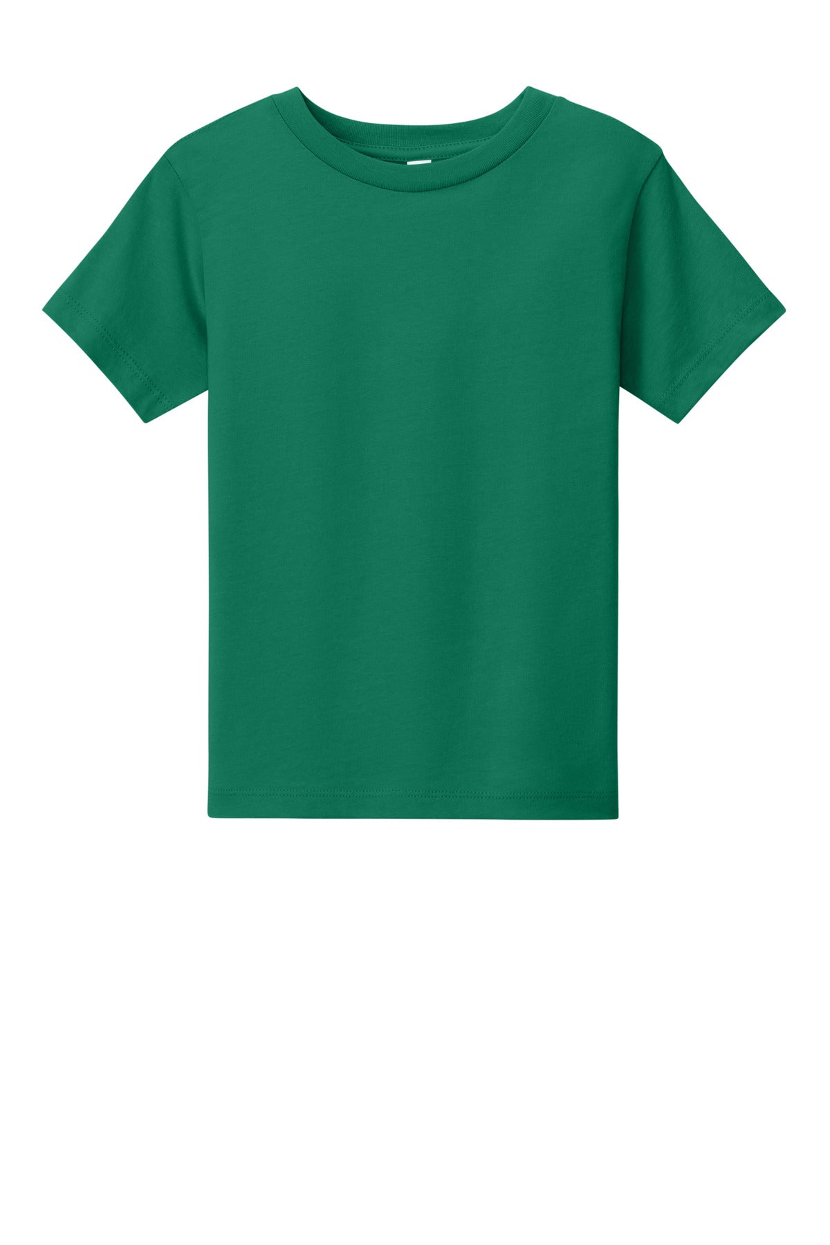 Front View of Kelly BELLA+CANVAS Toddler Short Sleeve Tee BC3001T