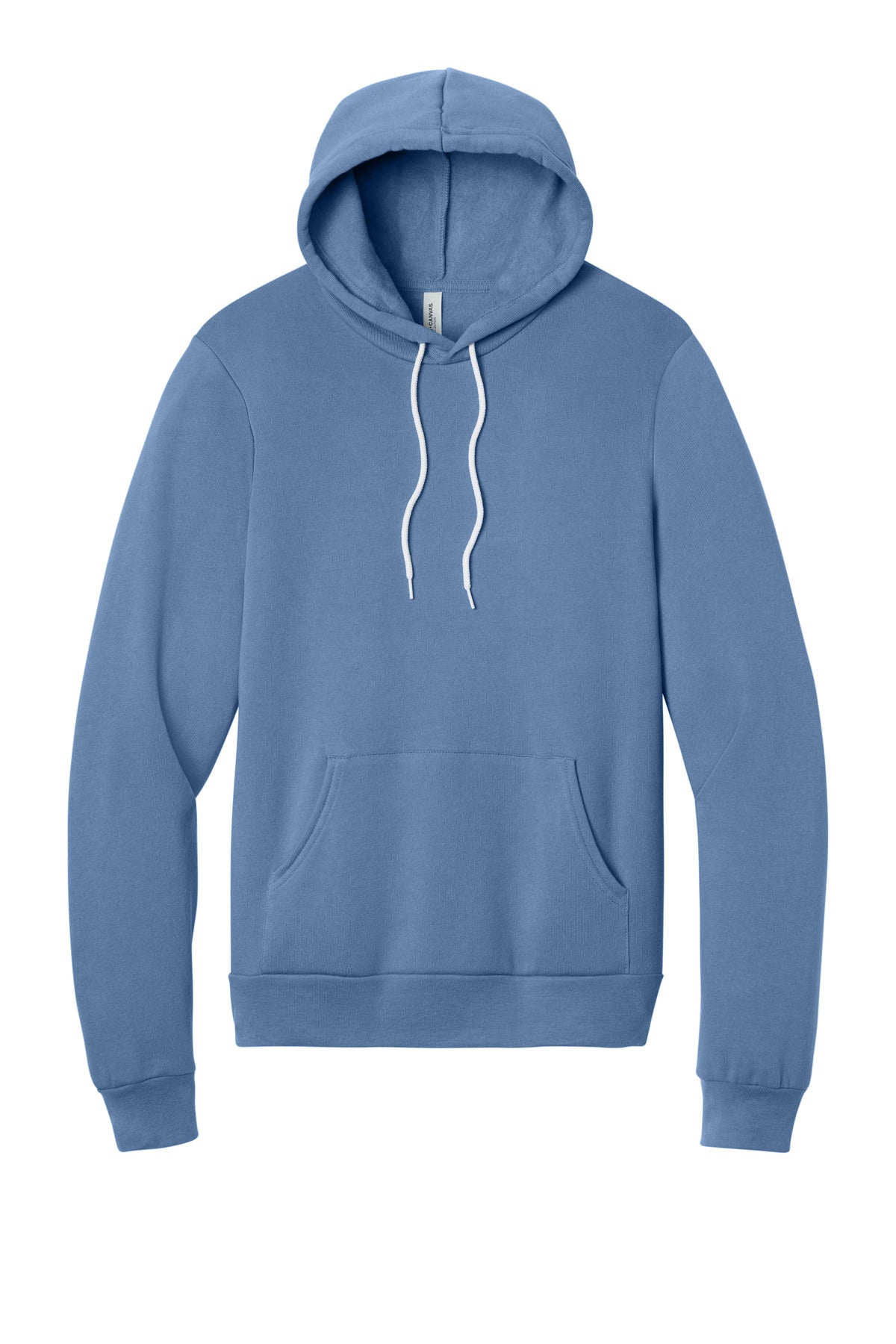 Front View of LavenderBl BELLA+CANVAS Unisex Sponge Fleece Pullover Hoodie. BC3719