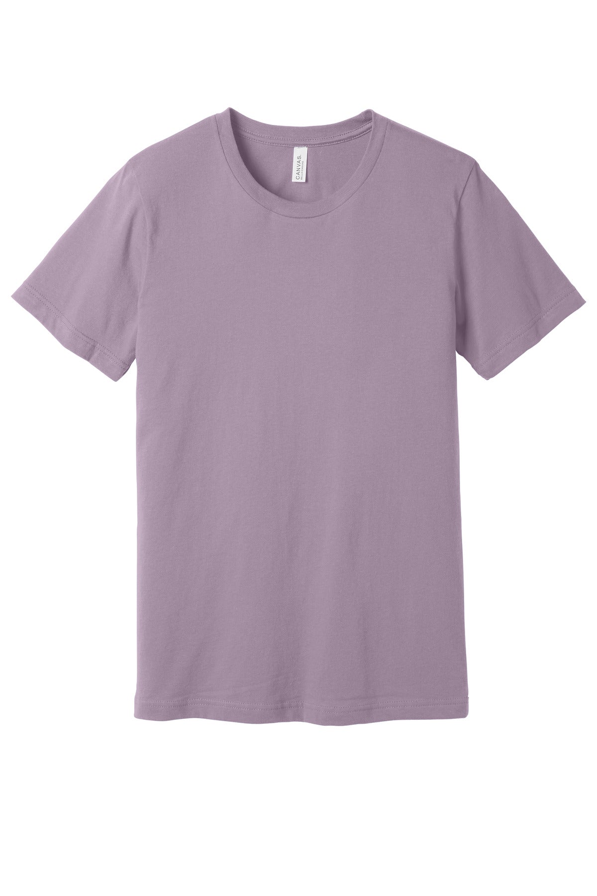 Front View of LtViolet BELLA+CANVAS Unisex Jersey Short Sleeve Tee. BC3001