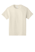 Front View of Natural BELLA+CANVAS Unisex 6-Ounce Heavyweight Tee BC3010