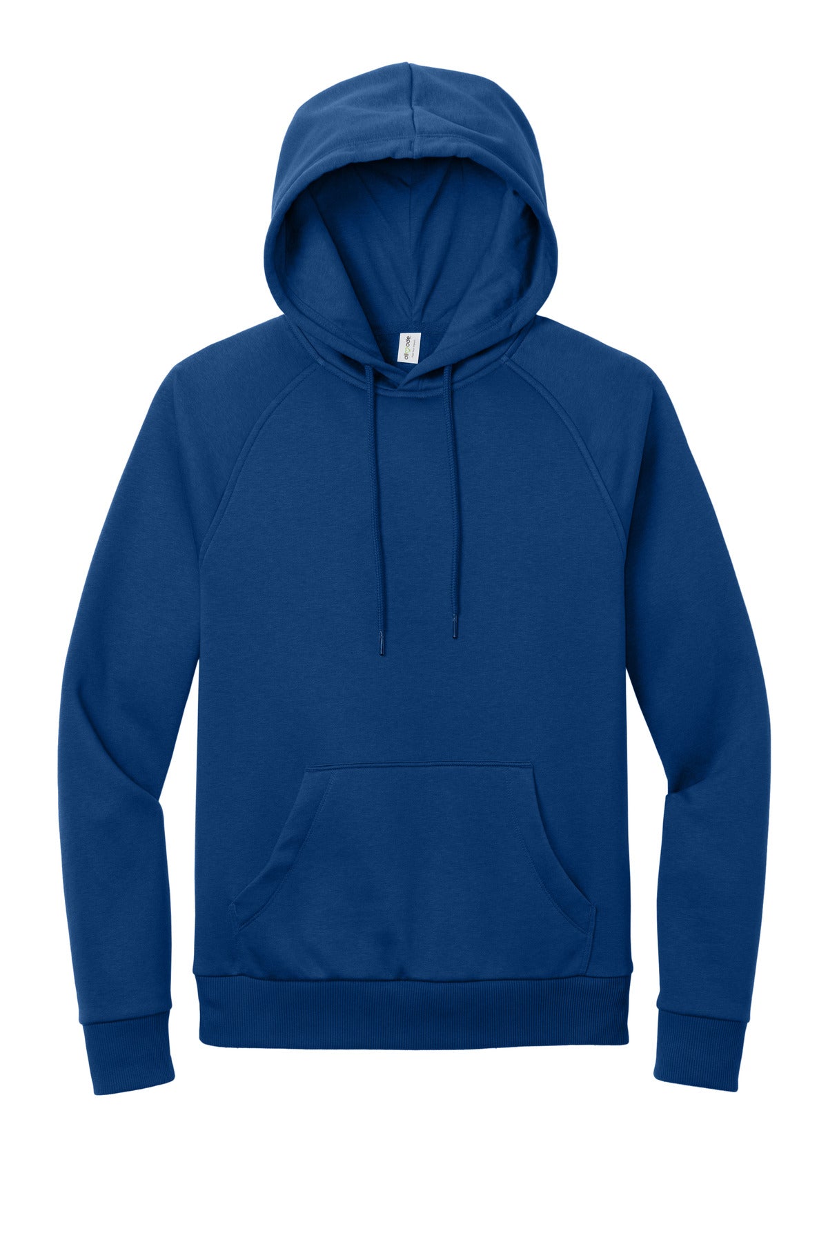 Front View of OpenWaterB Allmade Unisex Organic CVC Fleece Pullover Hoodie AL5000