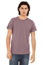 Front View of Orchid Tb BELLA+CANVAS Unisex Triblend Short Sleeve Tee. BC3413