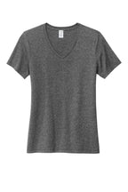 Front View of RldedChrHr Allmade Women's Recycled Blend V-Neck Tee AL2303