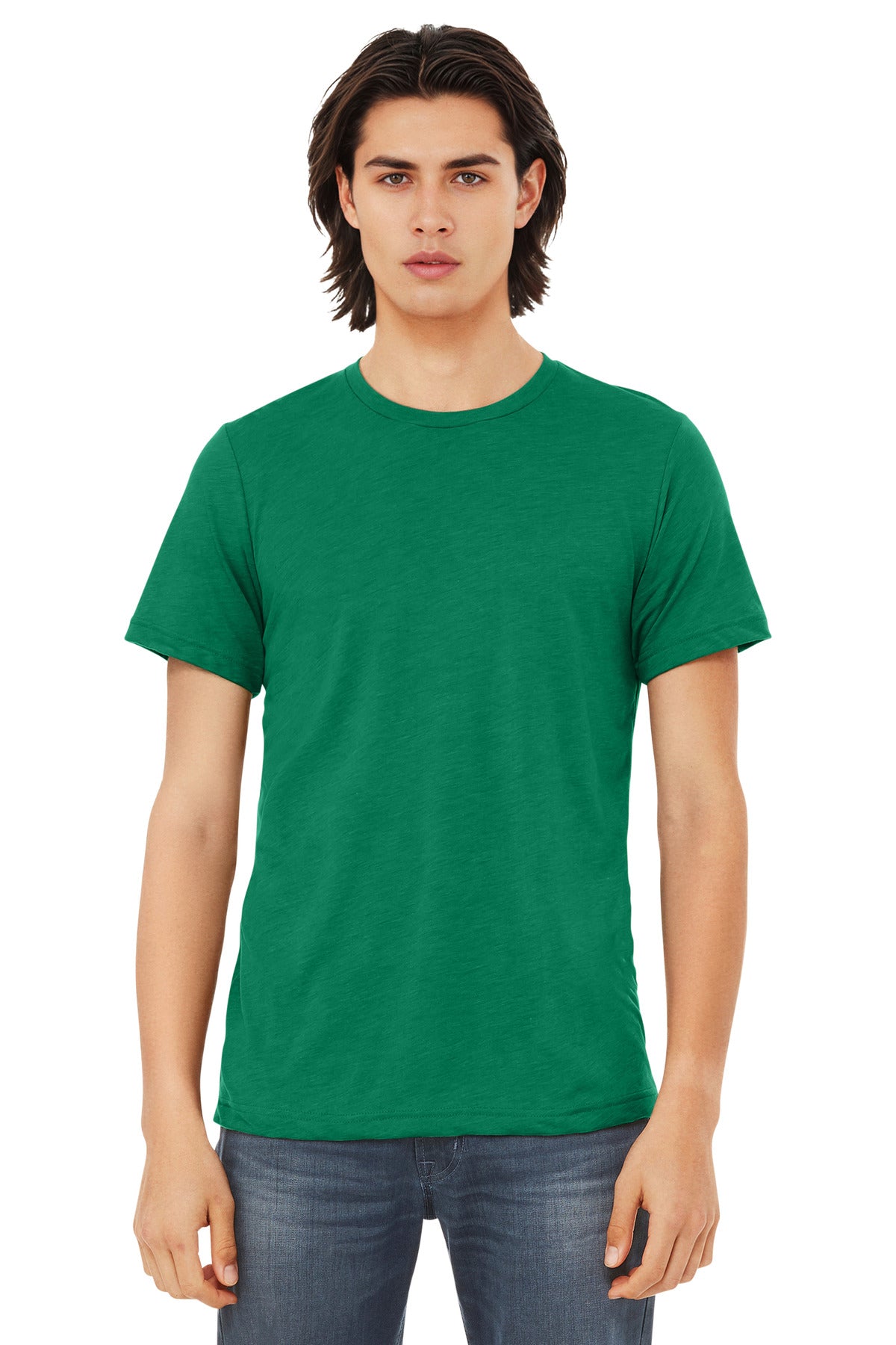 Front View of SdKellyTb BELLA+CANVAS Unisex Triblend Short Sleeve Tee. BC3413