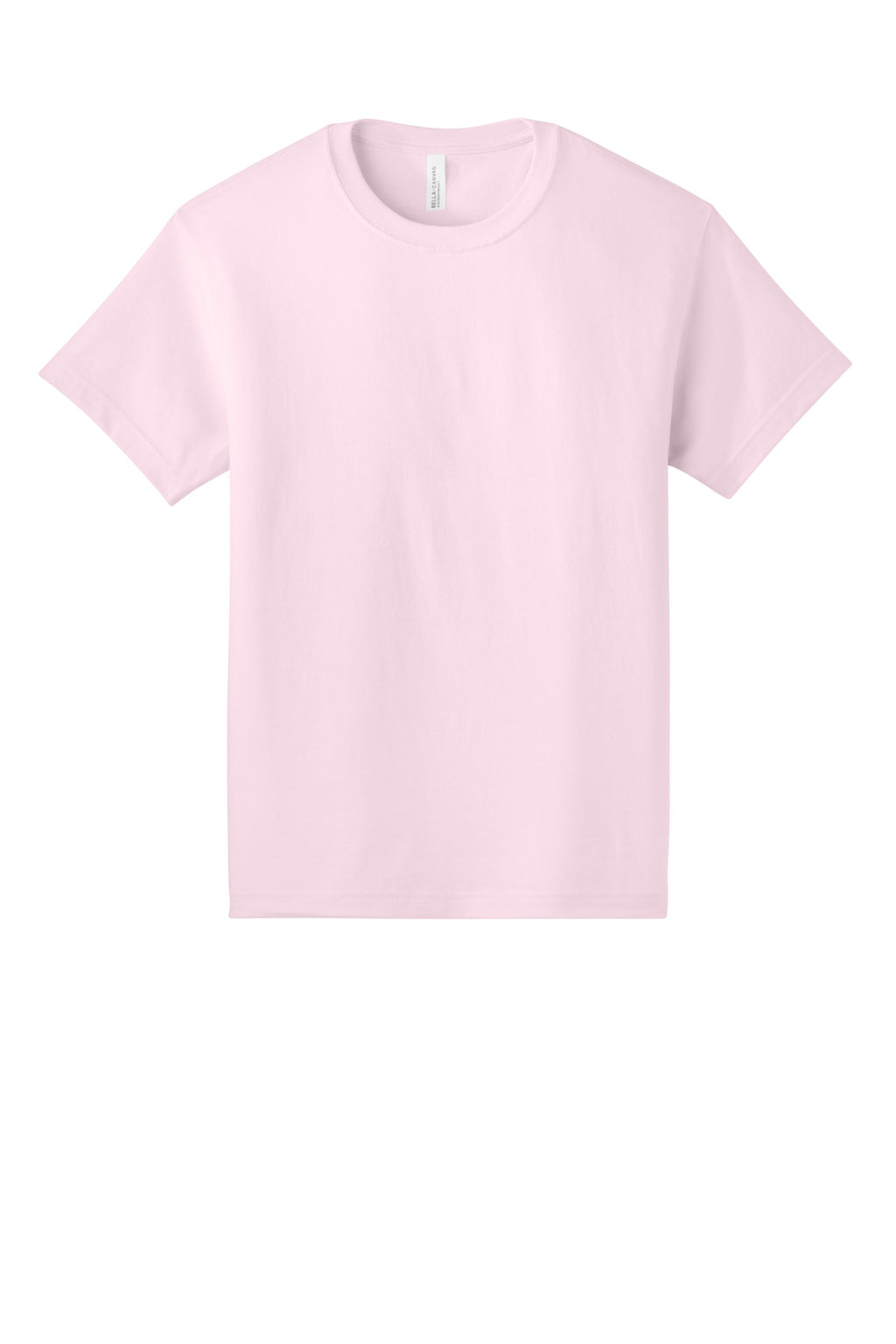 Front View of SoftPink BELLA+CANVAS Unisex 6-Ounce Heavyweight Tee BC3010