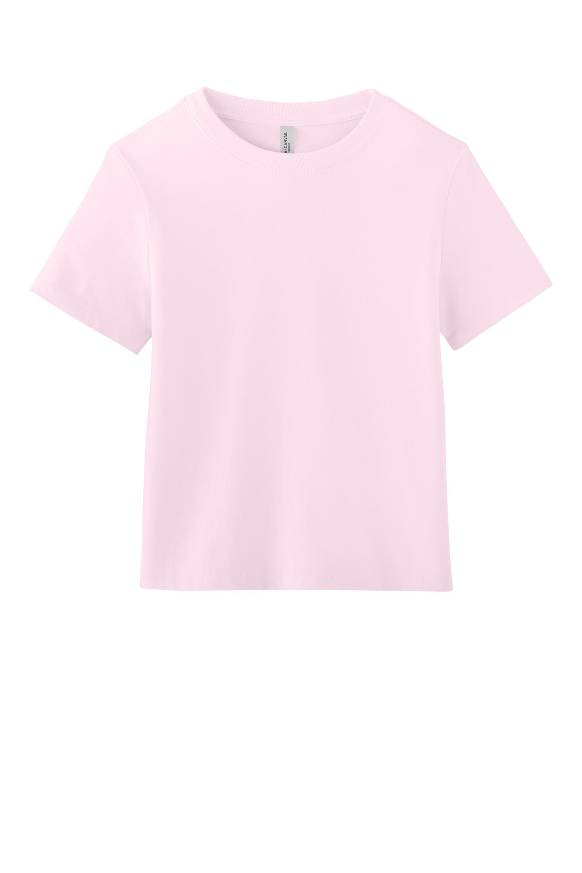 Front View of SoftPink BELLA+CANVAS Women's 6-Ounce Heavyweight Tee BC6110