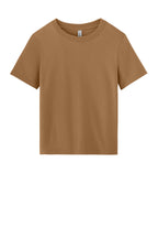 Front View of Toast BELLA+CANVAS Women's 6-Ounce Heavyweight Tee BC6110