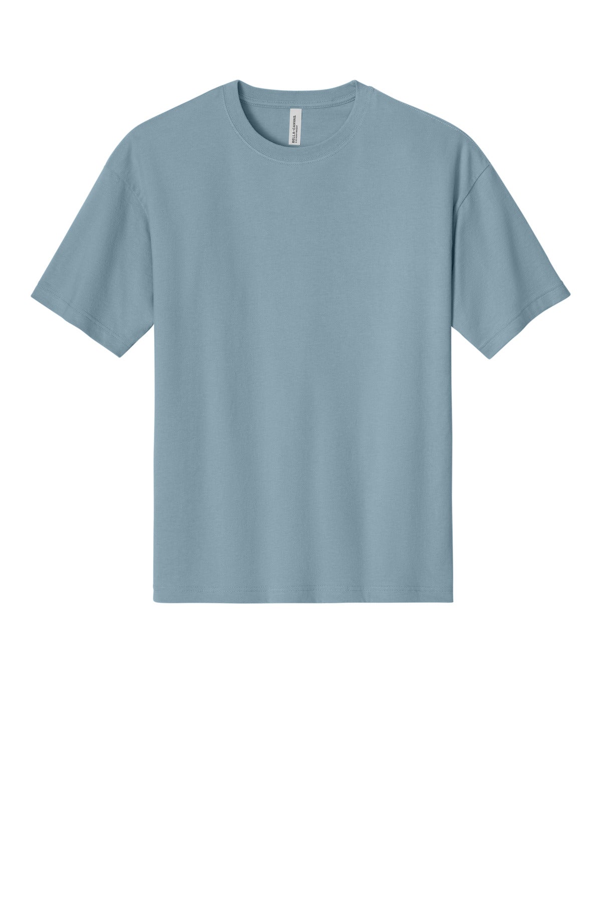 Front View of VtgDenim BELLA+CANVAS Unisex 6-Ounce Heavyweight Tee BC3010