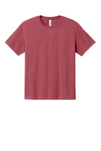 Front View of VtgRed BELLA+CANVAS Unisex 7.5-Ounce Heavyweight Tee BC4610