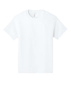 Front View of White BELLA+CANVAS Unisex 6-Ounce Heavyweight Tee BC3010