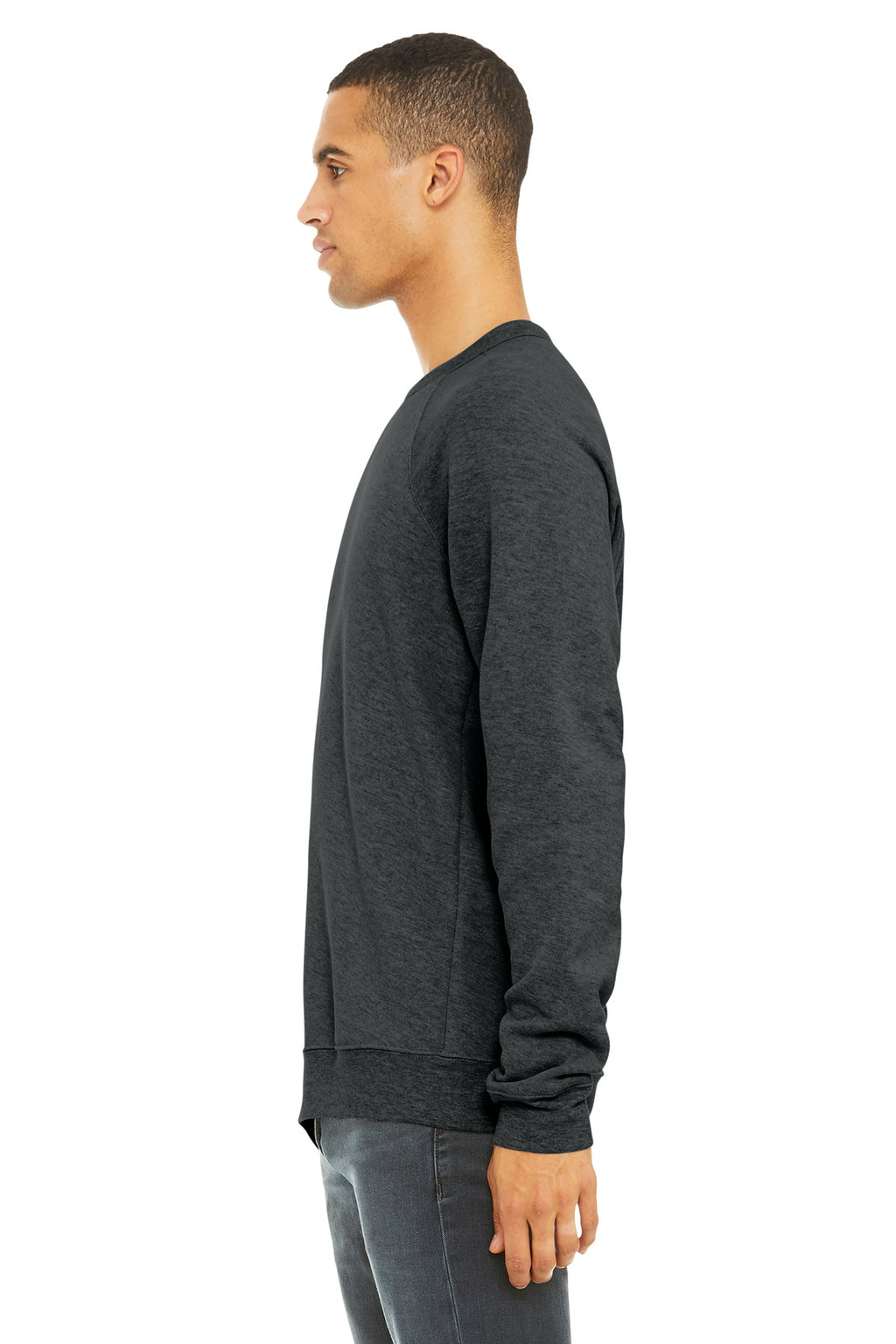 GAcidFlece BELLA+CANVAS Unisex Sponge Fleece Raglan Sweatshirt. BC3901