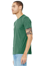 Grass Grn TB BELLA+CANVAS Unisex Triblend Short Sleeve Tee. BC3413