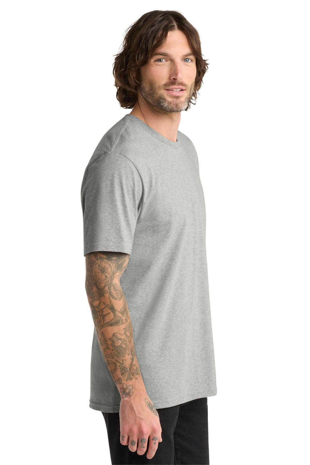 GrntGryHtr Allmade Unisex Organic Cotton Tee. AL2100