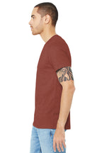 Ht Clay BELLA+CANVAS Unisex Heather CVC Short Sleeve Tee. BC3001CVC