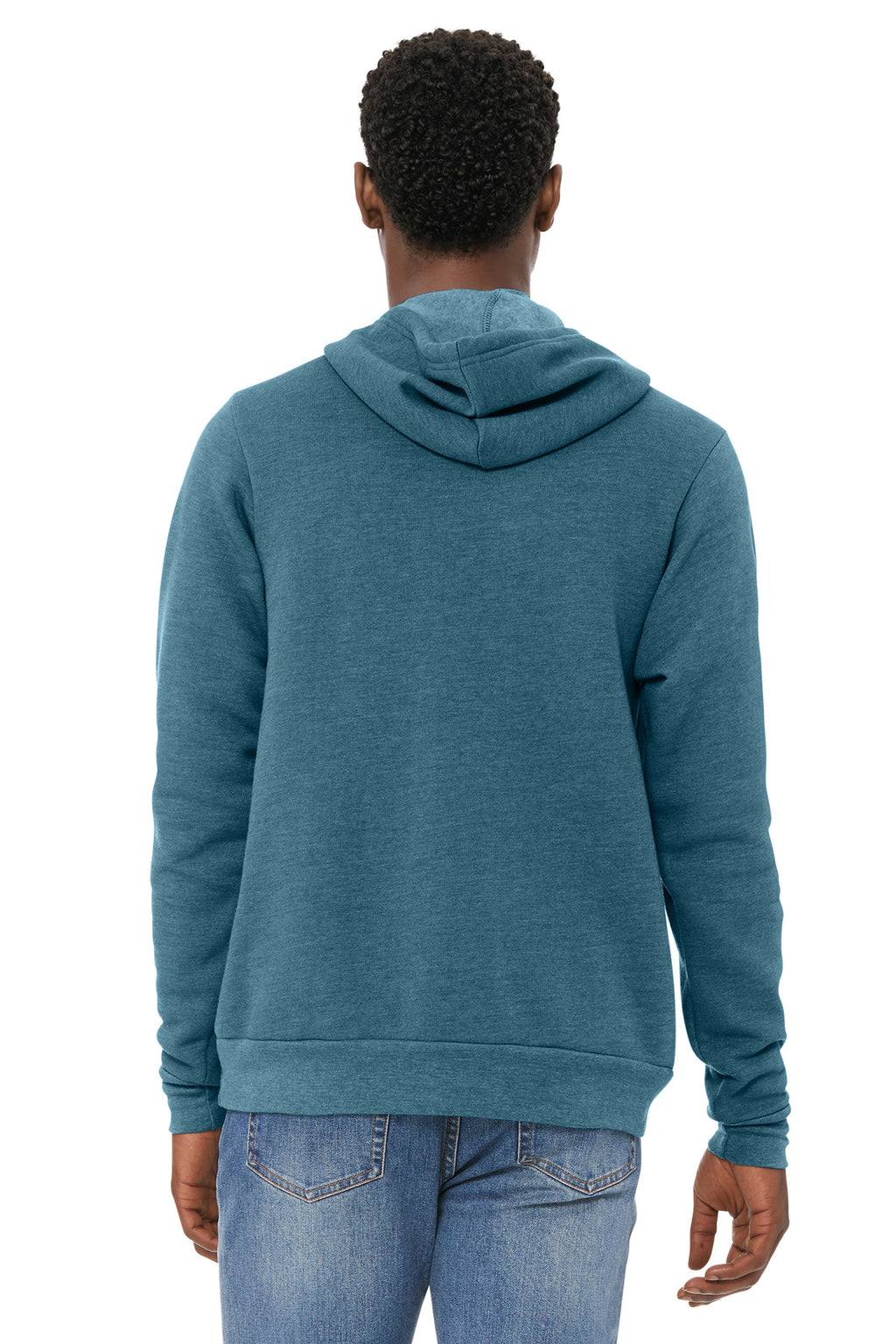 Ht Deep Teal BELLA+CANVAS Unisex Sponge Fleece Pullover Hoodie. BC3719