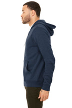 Ht Navy BELLA+CANVAS Unisex Sponge Fleece Pullover Hoodie. BC3719