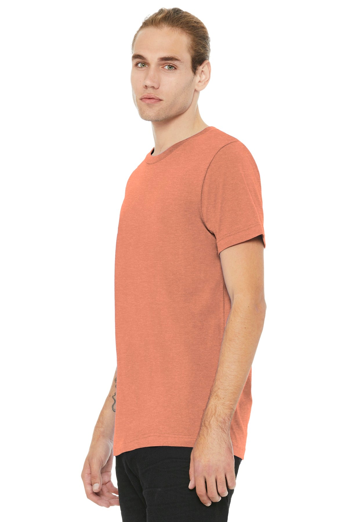 Ht Sunset BELLA+CANVAS Unisex Heather CVC Short Sleeve Tee. BC3001CVC