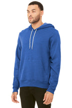 Ht True Royal BELLA+CANVAS Unisex Sponge Fleece Pullover Hoodie. BC3719