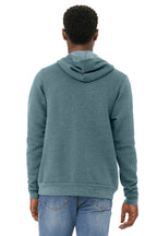 HthrSlate BELLA+CANVAS Unisex Sponge Fleece Pullover Hoodie. BC3719