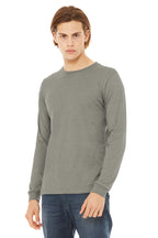 HthrStone BELLA+CANVAS Unisex Heather CVC Long Sleeve Tee BC3501CVC