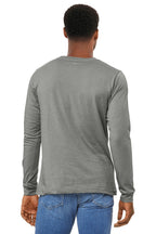 HthrStone BELLA+CANVAS Unisex Heather CVC Long Sleeve Tee BC3501CVC