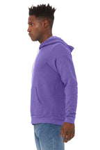 HthrTmPrpl BELLA+CANVAS Unisex Sponge Fleece Pullover Hoodie. BC3719