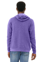 HthrTmPrpl BELLA+CANVAS Unisex Sponge Fleece Pullover Hoodie. BC3719